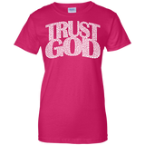 TRUST GOD MAZE Ladies T-Shirt