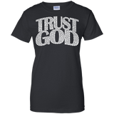 TRUST GOD MAZE Ladies T-Shirt