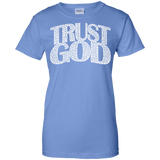 TRUST GOD MAZE Ladies T-Shirt