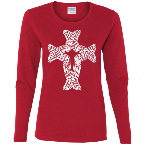 CROSS MAZE Ladies T-Shirt