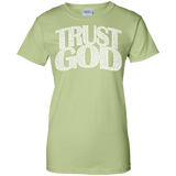 TRUST GOD MAZE Ladies T-Shirt