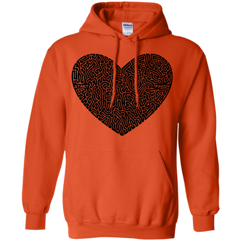 Love Heart Pullover Hoodie – Amazing Dezignz