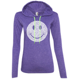 Smiley Face Ladies T-Shirt Hoodie